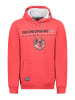 Geographical Norway Hoodie "Gvick" in Rot