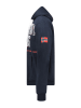 Geographical Norway Sweatvest "Gasper" donkerblauw