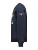 Geographical Norway Sweatshirt "Golkovitz" donkerblauw