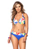 Meriell Club Bikini in Blau/ Bunt