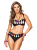 Meriell Club Bikini w kolorze czarnym ze wzorem