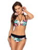 Meriell Club Bikini w kolorze czarnym ze wzorem