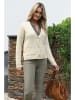 Bleu d'Azur Cardigan "Basil" in Creme