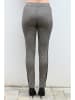 Bleu d'Azur Broek "Beverly" zwart/beige