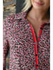 Bleu d'Azur Jurk roze/zwart/wit