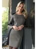 Bleu d'Azur Kleid "Jill" in Schwarz/ Beige