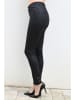 Bleu d'Azur Dżinsy "Nikita" - Skinny fit - w kolorze czarnym