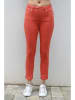 Bleu d'Azur Jeans "Palms" - Skinny fit - in Orange