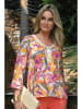 Bleu d'Azur Bluse "Sequoia" in Bunt