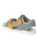 Ricosta Barfußschuhe  "Biggi" in Khaki/ Orange/ Grau