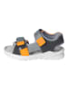 Ricosta Sandalen "Tarek" zwart/grijs