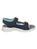 Ricosta Sandalen in Dunkelblau/ Pink/ Türkis
