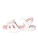 Ricosta Leder-Sandalen "Kelebek" in Weiß/ Rosa