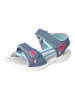 Ricosta Sandalen "Azany" in Dunkelblau/ Türkis