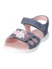 Ricosta Leder-Sandalen "Chloe" in Dunkelblau/ Rosa
