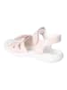 Ricosta Leder-Sandalen "Chloe" in Rosa/ Weiß