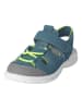 Ricosta Enkelsandalen "Gerald" groen/grijs