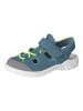 Ricosta Enkelsandalen "Gerald" groen/grijs