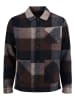 KEY LARGO Blouse "Kllocarno" bruin/blauw/grijs