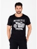 KEY LARGO Shirt "Oregon trail" in Schwarz