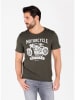 KEY LARGO Shirt "Oregon trail" in Khaki