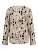 KEY LARGO Bluse "Matrix" in Beige