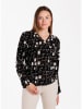 KEY LARGO Bluzka "Matrix" w kolorze czarnym