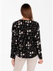 KEY LARGO Bluse "Matrix" in Schwarz