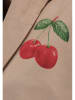 KEY LARGO Cape "Cherry" in Beige/ Rot
