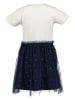 Blue Seven Kleid in Creme/ Dunkelblau