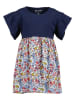 Blue Seven Jurk donkerblauw/meerkleurig