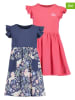 Blue Seven 2er-Set: Kleider in Rosa/ Dunkelblau/ Pink