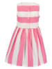 Blue Seven Kleid in Rosa/ Weiß