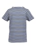 Blue Seven 2-delige set: shirts donkerblauw/wit
