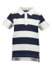 Blue Seven Koszulka polo w kolorze granatowo-białym