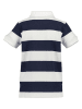 Blue Seven Koszulka polo w kolorze granatowo-białym