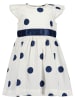 Blue Seven Kleid in Weiß/ Dunkelblau