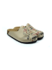 Calceo Clogs in Bunt/ Creme