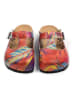 Calceo Clogs in Bunt