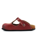 Calceo Clogs rood/crème