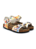 Calceo Sandalen in Bunt/ Weiß