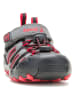Kamik Enkelsandalen "Crab" grijs/rood