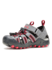 Kamik Enkelsandalen "Crab" grijs/rood