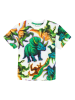 COOL CLUB Shirt wit/groen/lichtbruin