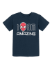 COOL CLUB 3-delige set: shirts crème/rood/donkerblauw