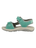 Lurchi Leder-Sandalen in Türkis