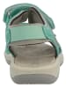 Lurchi Leder-Sandalen in Türkis