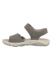 Lurchi Leren sandalen grijs
