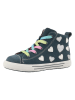 Lurchi Leder-Sneakers "Benia" in Dunkelblau/ Bunt