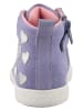 Lurchi Leder-Sneakers "Benia" in Lila/ Bunt